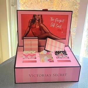RARE HTF Victoria Secret Pink Gift Card Holder Prop Display Decor Vintage